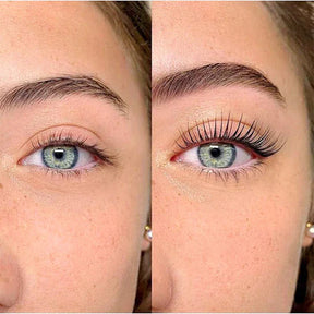 lash lifting before and after